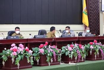 Rakor Bersama Wakil Ketua KPK, Gubernur Arinal Ajak Bupati/Walikota Satukan Langkah Cegah Korupsi demi Mewujudkan Clean dan Good Governance 
